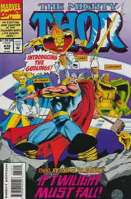 Buy Thor #472 FN; Marvel | Roy Thomas - We Combine Shipping • 2.14£