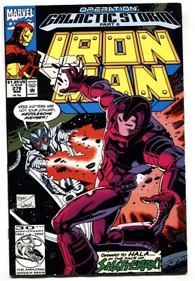 Buy IRON MAN #278 Comic Book-1st Appearance Of Shatterax VF/NM • 13.98£