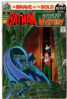 Buy BRAVE AND THE BOLD 93   BATMAN!  HOUSE OF MYSTERY!   NEAL ADAMS Art! FINE- (5.5) • 61.31£