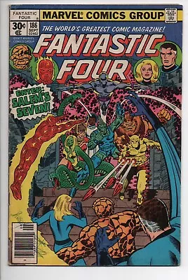 Buy Fantastic Four 186 Marvel Comic Book 1977 Enter Salem Seven Marvel Witches • 10.88£