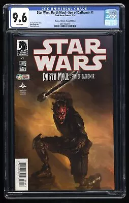 Buy Star Wars: Darth Maul - Son Of Dathomir #1 CGC NM+ 9.6 Diamond Variant • 84.02£