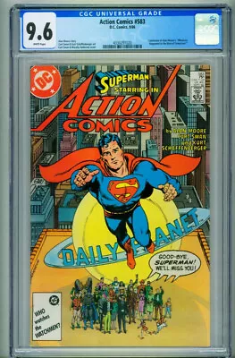 Buy Action #583  1986 - DC -CGC 9.6 - Comic Book • 70.67£
