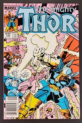 Buy The Mighty Thor #339 Newsstand 1st Stormbreaker Marvel Comics 1983 • 7.77£