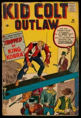 Buy Marvel Comics KID COLT Outlaw #98 1st King Kobra GD 2.0 • 19.41£