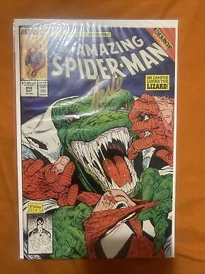Buy The Amazing Spiderman 313 Stan Lee Signed Todd McFarlane Art • 364.77£