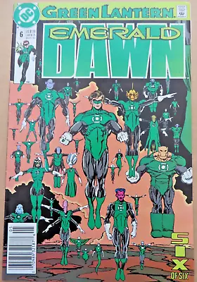 Buy DC COMICS GREEN LANTERN EMERALD DAWN #6 (1990) 1ST PRINT Near Mint • 3.75£