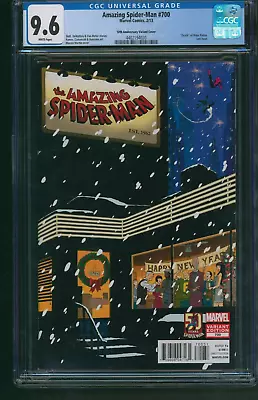 Buy Amazing Spider-Man #700 50th Anniversary Martin Variant CGC 9.6 Marvel 2013 • 37.78£