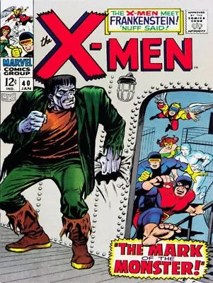 Buy The Uncanny X-Men #40 NEW METAL SIGN: Mark Of The Monster - Frankenstein • 15.44£