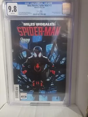Buy Miles Morales Spider-man #13  2020  Variant Cgc Graded 9.8 • 104.84£