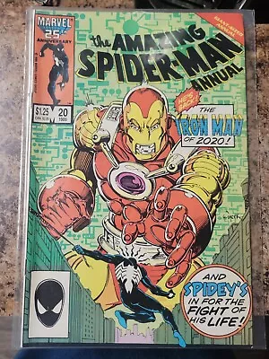 Buy Amazing Spider-Man Annual #20 Iron Man 2020 Appearance Marvel Comics 1986 VF-NM  • 7.78£