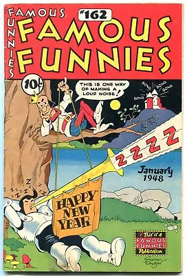 Buy Famous Funnies #162 1948- New Year Cover- Buck Rogers FN- • 54.46£