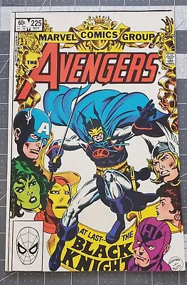 Buy Avengers #225 (Marvel, November 1982) Black Knight Appearance VF/NM • 3.88£