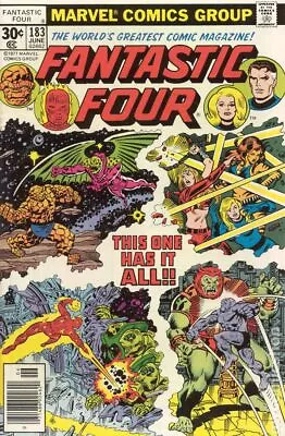 Buy Fantastic Four #183 VG 1977 Stock Image Low Grade • 2.10£
