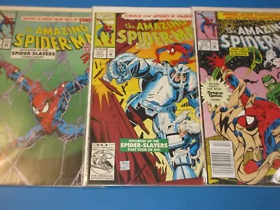 Buy Amazing Spider-man #370,371,373 Lot Of 3 VF- To VF+ • 6.97£