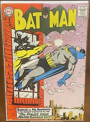 Buy Batman #168 ‘The Fight That Jolted Gotham City’ 1st App Of Mr. Mammoth! DC 1964 • 31.06£