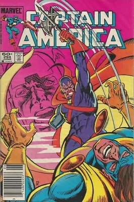 Buy CAPTAIN AMERICA #294 F, Newsstand Marvel Comics 1984 Stock Image • 3.88£