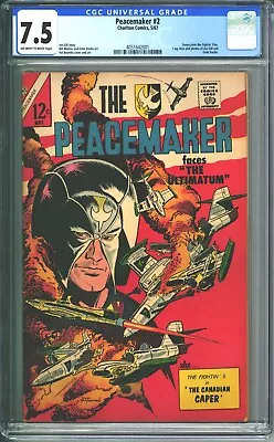 Buy Peacemaker #2 CGC 7.5  1967 John Cena - TV SERIES SUICIDE SQUAD - Rare Comic • 95£