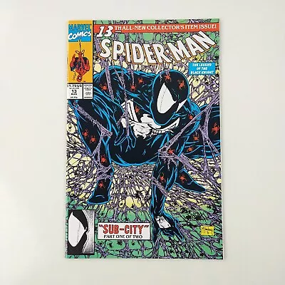 Buy Spider-Man #13 Classic Todd McFarlane Cover NM (1991 Marvel Comics) • 15.55£