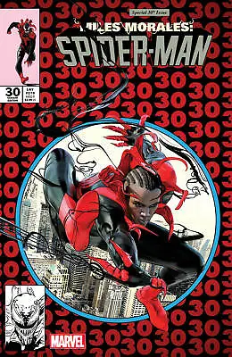 Buy Miles Morales Spider-man 30 Mike Mayhew Red Amazing 300 Homage Variant Venom Hot • 29.51£