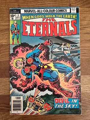 Buy The Eternals 3 - First Appearance Sersi. Jack Kirby, Marvel, 1976. • 5£