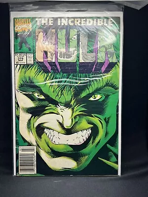 Buy Incredible Hulk #379 (1991) Excellent Condition In Plastic 👀 Picture! • 15.52£