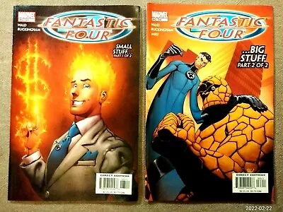 Buy Fantastic Four,Small Stuff,Big Stuff,#65 #65,parts 1 & 2 Set,Marvel Comics 2003 • 6.50£