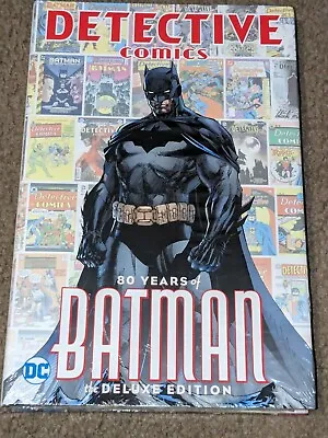 Buy Detective Comics 80 Years Of Batman The Deluxe Edition DC Hardcover NEW SEALED • 11.64£