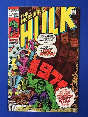 Buy Incredible Hulk #135 FN+ (6.5) MARVEL ( Vol 1 1971) Classic Kang Cover (3) • 28£