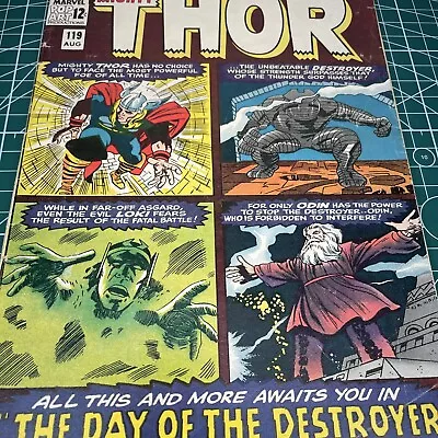 Buy Journey Into Mystery #119 (1965) KEY 1st Warriors 2nd Destroyer Thor Mid Grade • 45.05£