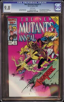 Buy New Mutants Annual # 2 CGC 9.8 White (Marvel, 1986) 1st Appearance Psylocke • 617.40£