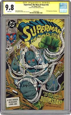 Buy Superman The Man Of Steel #18D CGC 9.8 SS Simonson 1992 1589154003 • 198.04£