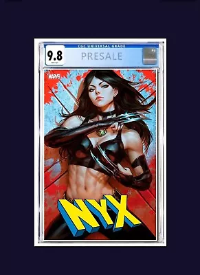 Buy 🔥 NYX #1 CGC 9.8 Graded PREORDER Stanley Artgerm Lau Variant Cover 🔥 • 46.59£