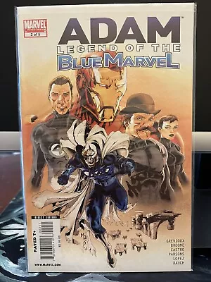 Buy Adam Legend Of The Blue Marvel #2 VF+/NM Marvel Comics 2009 RARE Low Print Run! • 38.90£
