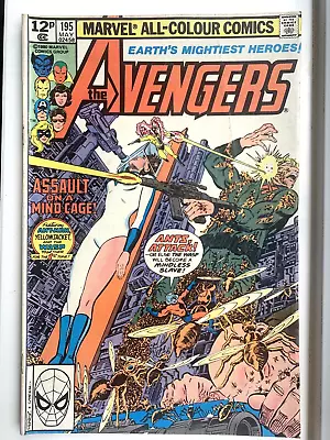 Buy Avengers 195. First Appearance Taskmaster (last Page Cameo). Marvel 1980. • 8£