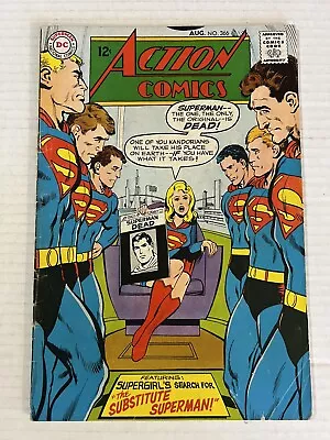 Buy Action Comics 366 DC Comics 1968 - Supergirl - The Substitute Superman VG • 7.77£