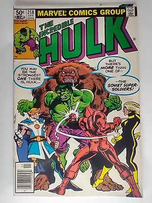 Buy Marvel Comics Incredible Hulk #258 1st Apps Pieter Phobos, Soviet Super-Soldiers • 18.16£