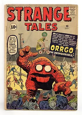 Buy Strange Tales #90 GD+ 2.5 1961 • 55.14£