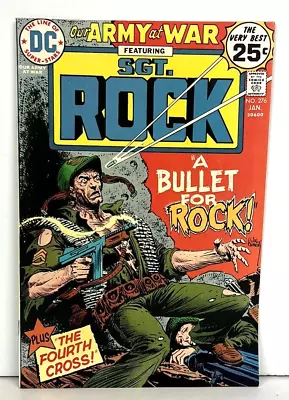 Buy Our Army At War #276 (January 1975 DC) Featuring Sgt Rock VF- • 14.75£