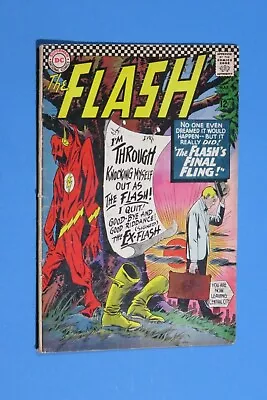 Buy Flash #159 1966 Cameo Of Dr. Mid-Nite As Dr. McNider Silver Age DC VG • 15.49£