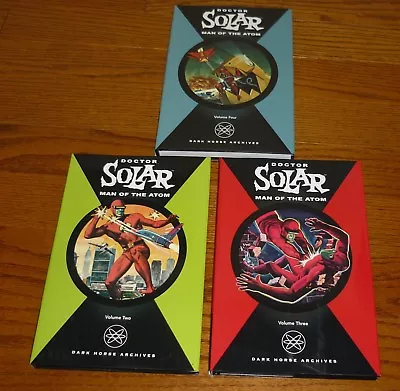 Buy Doctor Solar Man Of The Atom Archives Volumes 2, 3, 4, Dark Horse Hardcovers  • 50.44£