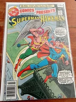 Buy DC Comics Presents #11 Superman & Hawkman Bronze Age July 1979 (FN+) • 3£