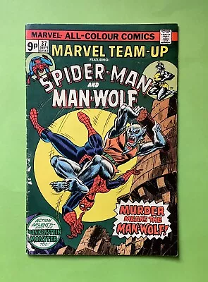 Buy Marvel Team-Up #37 | September 1975 | Spider-Man | Man-Wolf • 4.75£