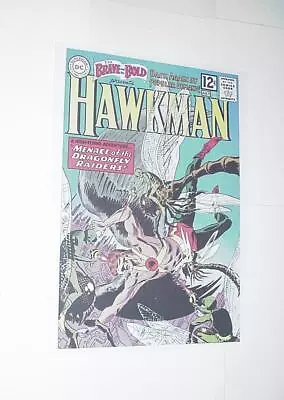 Buy Hawkman Poster #1 The Brave And The Bold #42 (1962) Joe Kubert • 46.59£