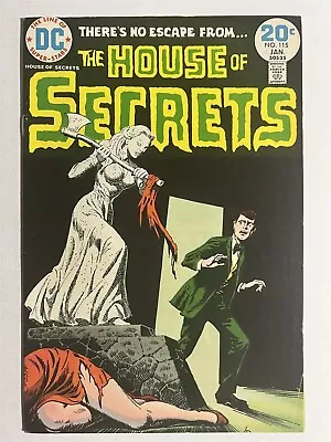 Buy House Of Secrets #115 1974 Bronze Age Dc Comics Horror Comic • 18.44£