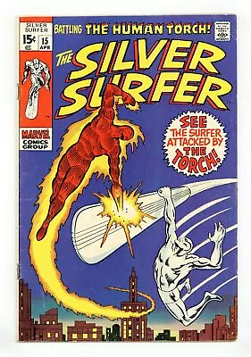 Buy Silver Surfer #15 VG+ 4.5 1970 • 36.50£