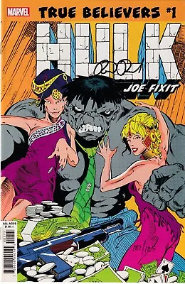 Buy Marvel True Believers Hulk 1st App Joe Fixit #1 Signed By Peter David 107/125 NM • 55.91£