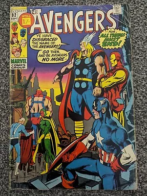 Buy The Avengers 92. Marvel 1971. Kree /Skrull War. Combined Postage • 14.98£