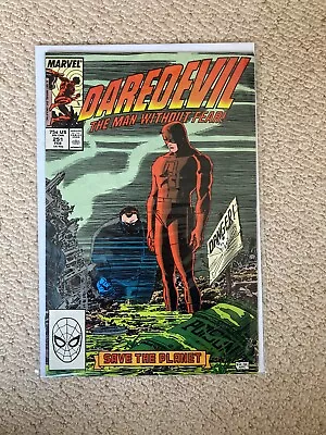 Buy Daredevil Man Without Fear Vol.1 #251 Ann Nocenti, John Romita Jr (Spider-Man) • 3.99£