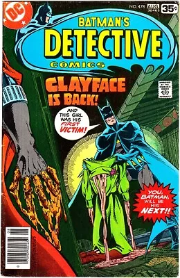 Buy DETECTIVE COMICS #478 479 Signed 4X Len Wein/Marshall Rogers/Dick Giordano 1978 • 310.64£