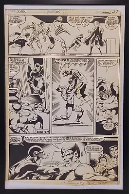 Buy Uncanny X-Men #125 Pg. 27 By John Byrne 11x17 FRAMED Original Art Print W/ Storm • 46.55£